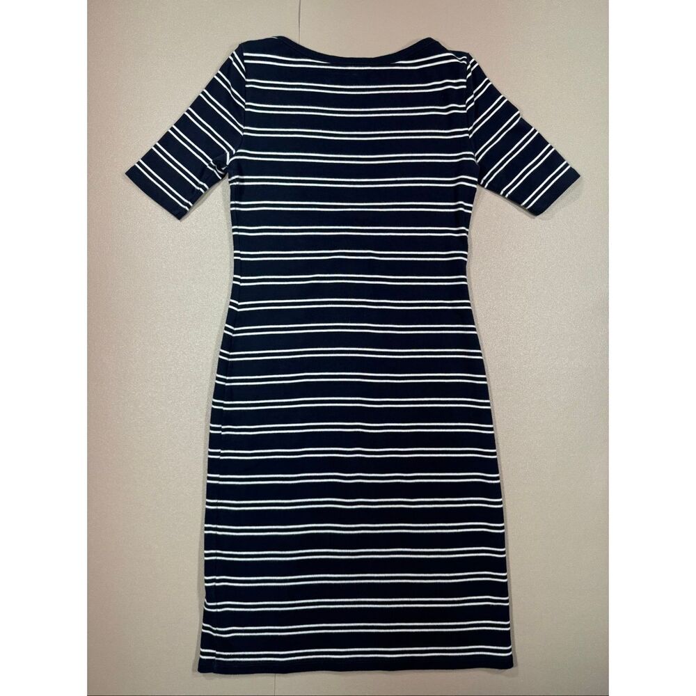 Lauren Ralph Lauren Stripe Tee Shirt Dress - Picture 9 of 9